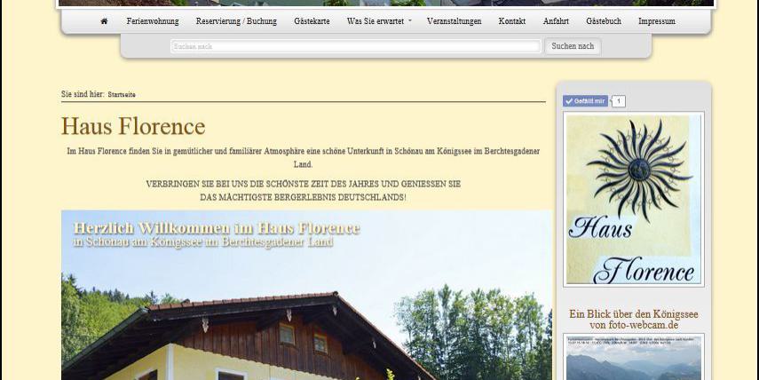 Haus Florence in Schönau am Königssee im Berchtesgadener Land